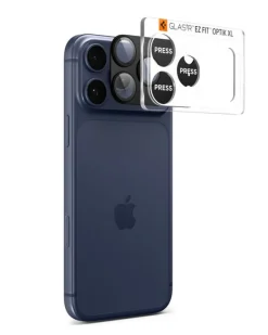 OSŁONA APARATU SPIGEN IPHONE 17 PRO MAX OPTIK PRO XL GLAS.TR ”EZ FIT” CAMERA PROTECTOR BLACK