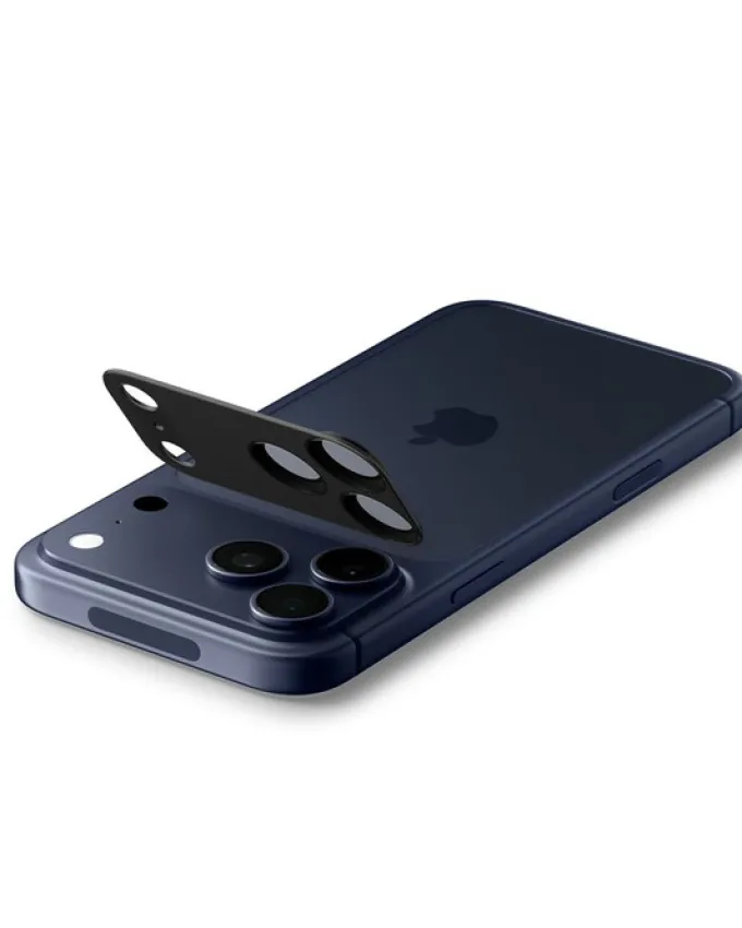 OSŁONA APARATU SPIGEN IPHONE 17 PRO OPTIK PRO XL GLAS.TR ”EZ FIT” CAMERA PROTECTOR BLACK