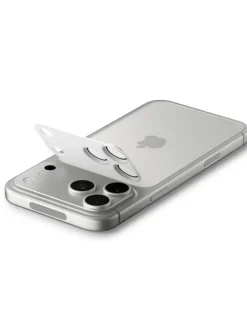 OSŁONA APARATU SPIGEN IPHONE 17 PRO MAX OPTIK PRO XL GLAS.TR ”EZ FIT” CAMERA PROTECTOR SILVER