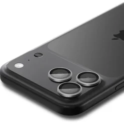 OSŁONA APARATU SPIGEN IPHONE 14 PRO / MAX / 15 PRO / MAX /16 PRO / MAX / 17 PRO / MAX OPTIK PRO GLAS.TR ”EZ FIT” 2-PACK GREY