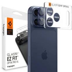 OSŁONA APARATU SPIGEN IPHONE 17 PRO MAX OPTIK PRO XL GLAS.TR ”EZ FIT” CAMERA PROTECTOR BLUE