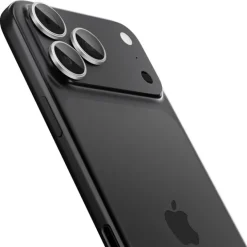 OSŁONA APARATU SPIGEN IPHONE 14 PRO / MAX / 15 PRO / MAX /16 PRO / MAX / 17 PRO / MAX OPTIK PRO GLAS.TR ”EZ FIT” 2-PACK SILVER