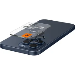 OSŁONA APARATU SPIGEN IPHONE 15 PRO/ 15 PRO MAX / 17 PRO / 17 PRO MAX OPTIK.TR ”EZ FIT” 2-PACK BLUE TITANIUM
