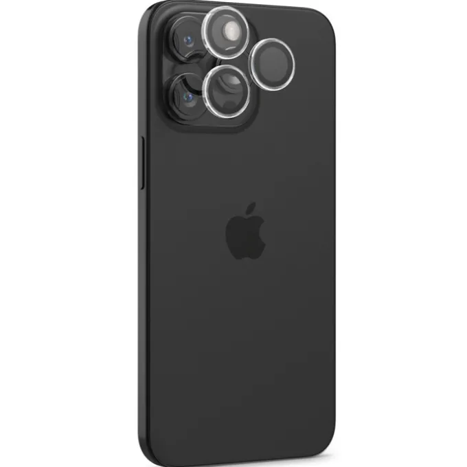 OSŁONA APARATU SPIGEN IPHONE 14 PRO / 14 PRO MAX / 15 PRO / 15 PRO MAX / 16 PRO / 16 PRO MAX / 17 PRO / 17 PRO MAX OPTIK.TR ”EZ FIT” 2-PACK CRYSTAL CLEAR