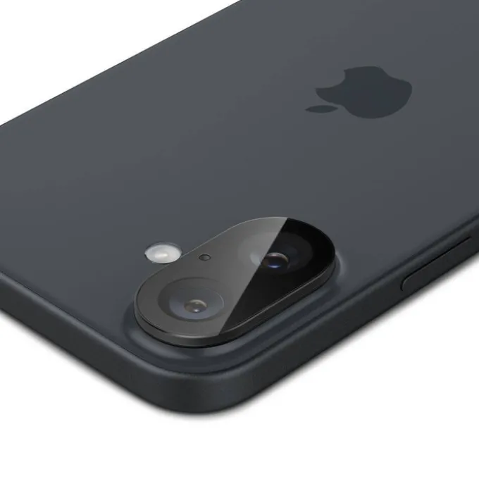 OSŁONA APARATU SPIGEN OPTIK GLAS.TR CAMERA PROTECTOR 2-PACK IPHONE 16 / 16 PLUS BLACK