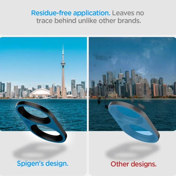 OSŁONA APARATU SPIGEN OPTIK GLAS.TR CAMERA PROTECTOR 2-PACK IPHONE 16 / 16 PLUS BLACK