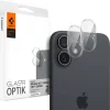 OSŁONA APARATU SPIGEN OPTIK GLAS.TR CAMERA PROTECTOR 2-PACK IPHONE 16 / 16 PLUS CRYSTAL CLEAR