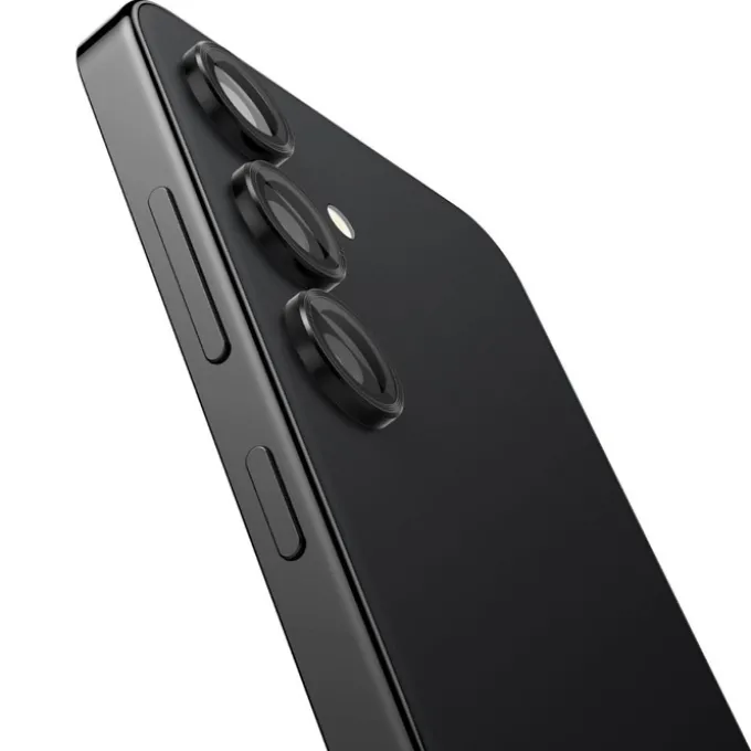 Osłona Aparatu Spigen Optik.tr ”ez Fit” Camera Protector 2-pack Samsung Galaxy S24+ Plus Black