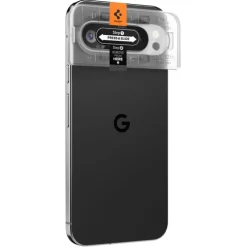 OSŁONA APARATU SPIGEN OPTIK.TR ”EZ FIT” CAMERA PROTECTOR 2-PACK GOOGLE PIXEL 9 PRO CRYSTAL CLEAR