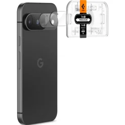 OSŁONA APARATU SPIGEN OPTIK.TR ”EZ FIT” CAMERA PROTECTOR 2-PACK GOOGLE PIXEL 9 CRYSTAL CLEAR