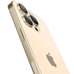Osłona Aparatu Spigen Optik.tr ”ez Fit” Camera Protector 2-pack iPhone 14 Pro / 14 Pro Max Gold