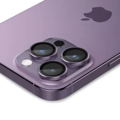Osłona Aparatu Spigen Optik.tr ”ez Fit” Camera Protector 2-pack iPhone 14 Pro / 14 Pro Max Deep Purple