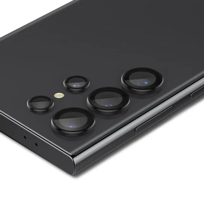 Osłona Aparatu Spigen Optik.tr ”ez Fit” Camera Protector 2-pack Samsung Galaxy S24 Ultra Black