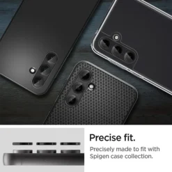 Osłona Aparatu Spigen Optik.tr ”ez Fit” Camera Protector 2-pack Galaxy S23 Fe Black
