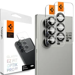 OSŁONA APARATU SPIGEN SAMSUNG GALAXY Z FOLD 7 OPTIK PRO HD GLAS.TR ”EZ FIT” CAMERA PROTECTOR 2-PACK CZARNA