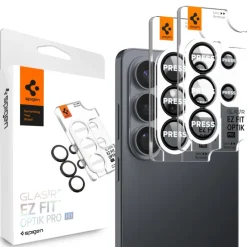OSŁONA APARATU SPIGEN SAMSUNG GALAXY S26 ULTRA OPTIK PRO HD GLAS.TR ”EZ FIT” 2-PACK BLACK