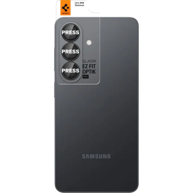 OSŁONA APARATU SPIGEN SAMSUNG GALAXY S26 OPTIK PRO HD GLAS.TR ”EZ FIT” 2-PACK BLACK