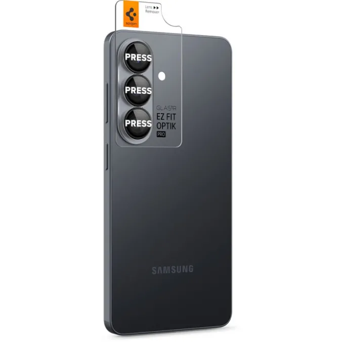 OSŁONA APARATU SPIGEN SAMSUNG GALAXY S26 OPTIK PRO HD GLAS.TR ”EZ FIT” 2-PACK BLACK
