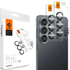 OSŁONA APARATU SPIGEN SAMSUNG GALAXY S26 OPTIK PRO HD GLAS.TR ”EZ FIT” 2-PACK BLACK