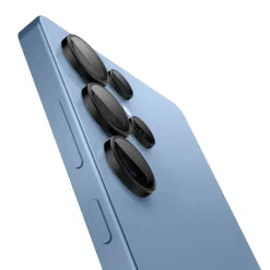 OSŁONA APARATU SPIGEN SAMSUNG GALAXY S25 ULTRA OPTIK PRO HD GLAS.TR ”EZ FIT” CAMERA PROTECTOR 2-PACK CZARNA