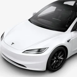 OSŁONA NA PRZEDNIE LOGO ZNACZEK SPIGEN TESLA MODEL 3 2024 FRONT EMBLEM LOGO FULL COVER CARBON