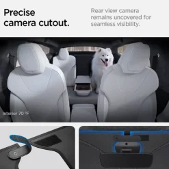 OSŁONA PRZECIWSŁONECZNA SPIGEN TESLA MODEL S CAR FRONT WINDSHIELD SUNSHADE BLACK