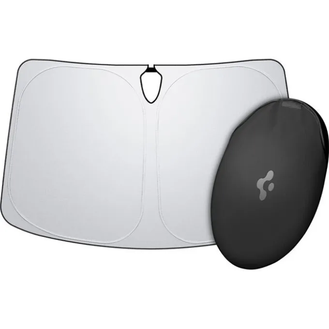 OSŁONA PRZECIWSŁONECZNA SPIGEN TESLA MODEL S CAR FRONT WINDSHIELD SUNSHADE BLACK