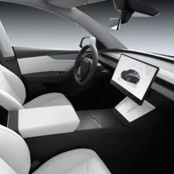 OSŁONA SPIGEN TESLA MODEL Y 2025 WIRELESS CHARGING PAD COVER WHITE