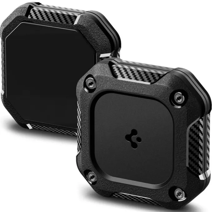 PANCERNE ETUI SPIGEN TOUGH ARMOR APPLE AIRTAG 1 / 2 CZARNY 4 SZT.