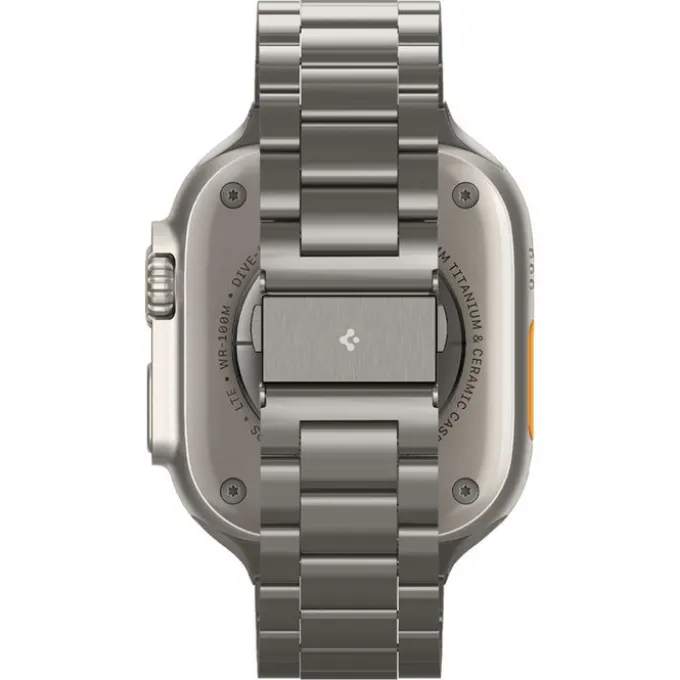 PASEK SPIGEN APPLE WATCH 49MM/46MM/45MM/44MM MODERN FIT TITANIUM, NATURAL TITANIUM