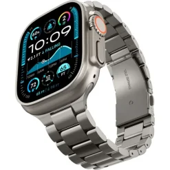 PASEK SPIGEN APPLE WATCH 49MM/46MM/45MM/44MM MODERN FIT TITANIUM, NATURAL TITANIUM