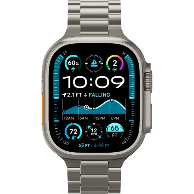 PASEK SPIGEN APPLE WATCH 49MM/46MM/45MM/44MM MODERN FIT TITANIUM, NATURAL TITANIUM