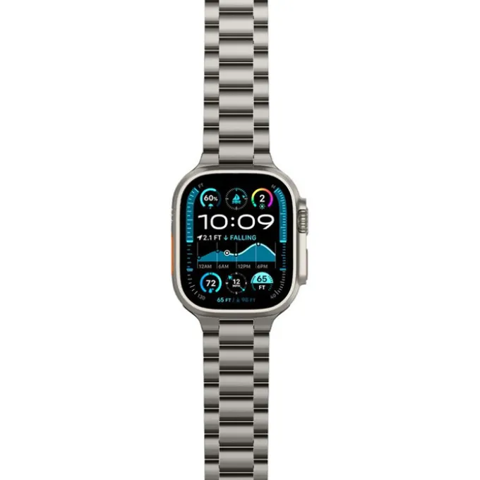 PASEK SPIGEN APPLE WATCH 49MM/46MM/45MM/44MM MODERN FIT TITANIUM, NATURAL TITANIUM
