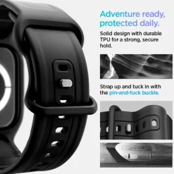 PASEK SPIGEN APPLE WATCH 10 42 MM VAULT PRO MATOWY CZARNY
