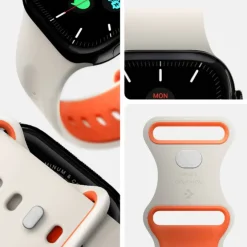 PASEK SPIGEN APPLE WATCH 6 / 7 / 8 / 9 / 10 / SE (40 / 41 / 42 MM) NANO POP ORANGE BEIGE