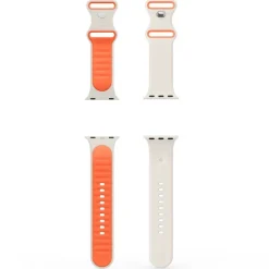 PASEK SPIGEN APPLE WATCH 6 / 7 / 8 / 9 / 10 / SE (40 / 41 / 42 MM) NANO POP ORANGE BEIGE
