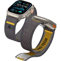 PASEK SPIGEN APPLE WATCH 6 / 7 / 8 / 9 / 10 / SE / ULTRA 1 / 2 (44 / 45 / 46 / 49 MM) ACTIVE ATHLEX AIR SZARY