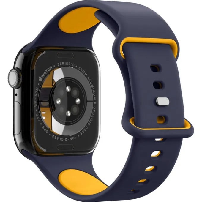 PASEK SPIGEN APPLE WATCH 6 / 7 / 8 / 9 / 10 / SE / ULTRA 1 / 2 (44 / 45 / 46 / 49 MM) NANO POP BLUEBERRY GRANATOWY