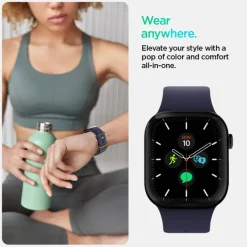 PASEK SPIGEN APPLE WATCH 6 / 7 / 8 / 9 / 10 / SE / ULTRA 1 / 2 (44 / 45 / 46 / 49 MM) NANO POP BLUEBERRY GRANATOWY