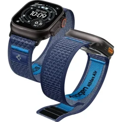 PASEK SPIGEN APPLE WATCH 8 / 9 / 10 / 11 / SE / ULTRA (44 / 45 / 46 / 49 MM) ACTIVE ATHLEX AIR 2 NAVY BLUE