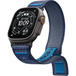 PASEK SPIGEN APPLE WATCH 8 / 9 / 10 / 11 / SE / ULTRA (44 / 45 / 46 / 49 MM) ACTIVE ATHLEX AIR 2 NAVY BLUE