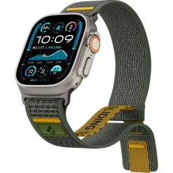 PASEK SPIGEN APPLE WATCH 6 / 7 / 8 / 9 / 10 / SE / ULTRA 1 / 2 (44 / 45 / 46 / 49 MM) ACTIVE ATHLEX AIR ZIELONY