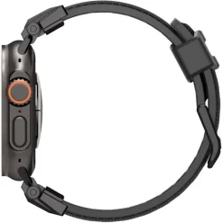 PASEK SPIGEN APPLE WATCH 6 / 7 / 8 / 9 / 10 / SE / ULTRA 1 / 2 (44 / 45 / 46 / 49 MM) DURAPRO ARMOR CZARNY