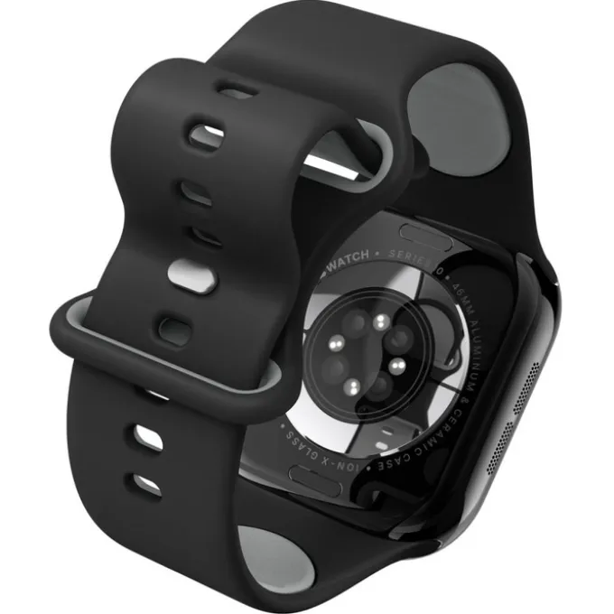 PASEK SPIGEN APPLE WATCH 6 / 7 / 8 / 9 / 10 / SE / ULTRA 1 / 2 (44 / 45 / 46 / 49 MM) NANO POP BLACK SESAME