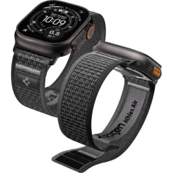 PASEK SPIGEN APPLE WATCH 8 / 9 / 10 / 11 / SE / ULTRA (44 / 45 / 46 / 49 MM) ACTIVE ATHLEX AIR 2 BLACK / GREY
