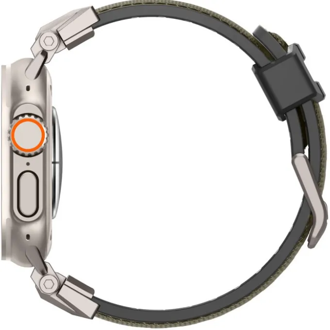 PASEK SPIGEN APPLE WATCH 6 / 7 / 8 / 9 / 10 / SE / ULTRA 1 / 2 (44 / 45 / 46 / 49 MM) DURAPRO ARMOR MILITARY GREEN