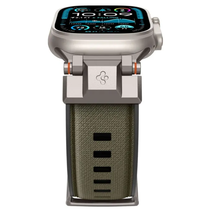 PASEK SPIGEN APPLE WATCH 6 / 7 / 8 / 9 / 10 / SE / ULTRA 1 / 2 (44 / 45 / 46 / 49 MM) DURAPRO ARMOR MILITARY GREEN