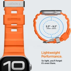 PASEK SPIGEN APPLE WATCH 8 / 9 / 10 / 11 / SE / ULTRA (44 / 45 / 46 / 49 MM) WBS2 BAND ORANGE