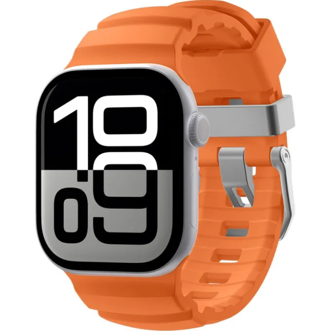 PASEK SPIGEN APPLE WATCH 8 / 9 / 10 / 11 / SE / ULTRA (44 / 45 / 46 / 49 MM) WBS2 BAND ORANGE