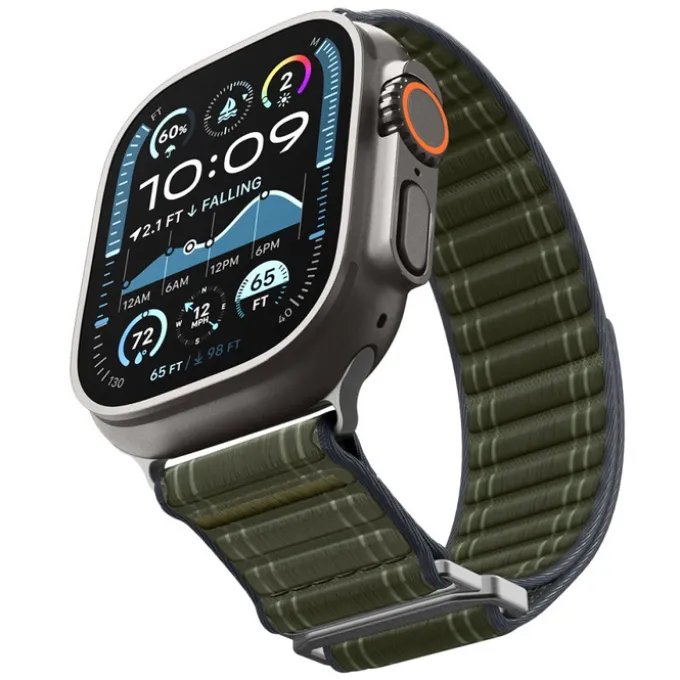 PASEK SPIGEN APPLE WATCH 8 / 9 / 10 / 11 / SE / ULTRA (44 / 45 / 46 / 49 MM) WBF0 BAND GREEN